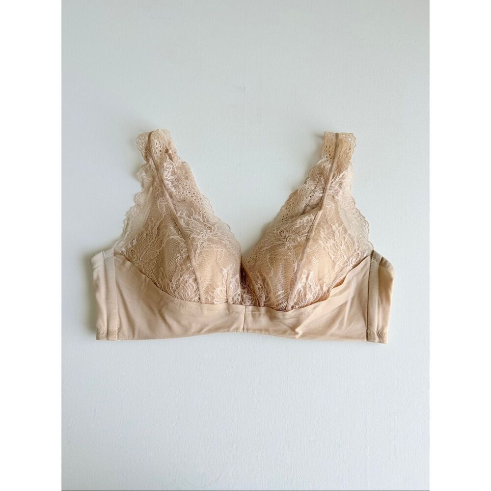 Understance Floral Lace V-Neck Bra size 38C